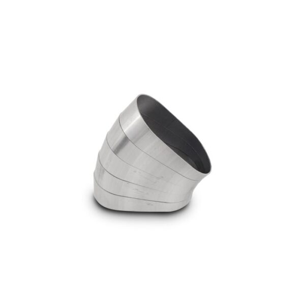 45 Degree Horizontal Plane Oval Pie Cuts, Nominal Tube Size: 3"