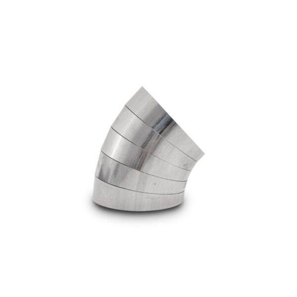 45 Degree Vertical Plane Oval Pie Cuts, Nominal Tube Size: 3"