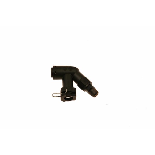 Fitting: Elbow Connector w/Bleeder Screw: For Wire Clip Male Plug In Fittings
