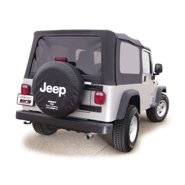 TJ Wrangler Unlimited 2 Door 2004-2006 Cat-Back Exhaust System Touring