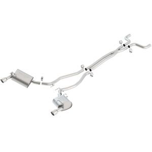 2010-2013 Chevrolet Camaro V6 (EXCEPT 2013 quad-tip RS) Cat-Back Exhaust System S-Type