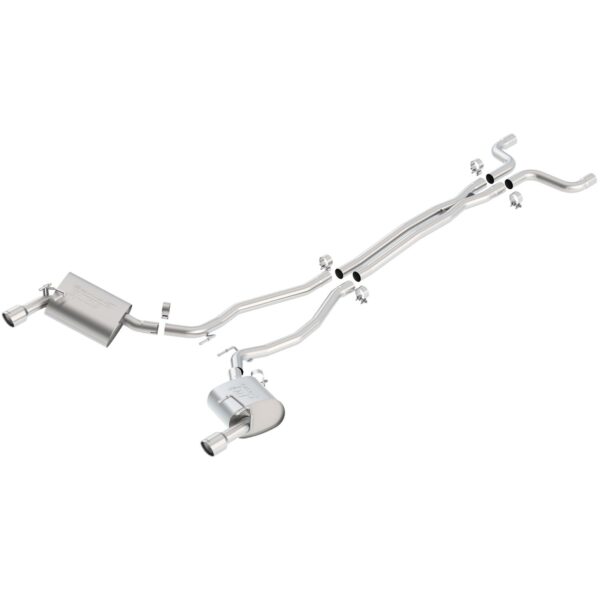2010-2013 Chevrolet Camaro V6 (EXCEPT 2013 quad-tip RS) Cat-Back Exhaust System S-Type