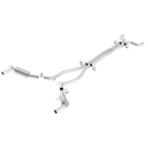 2010-2013 Chevrolet Camaro SS With Ground Effects Package Cat-Back Exhaust System S-Type