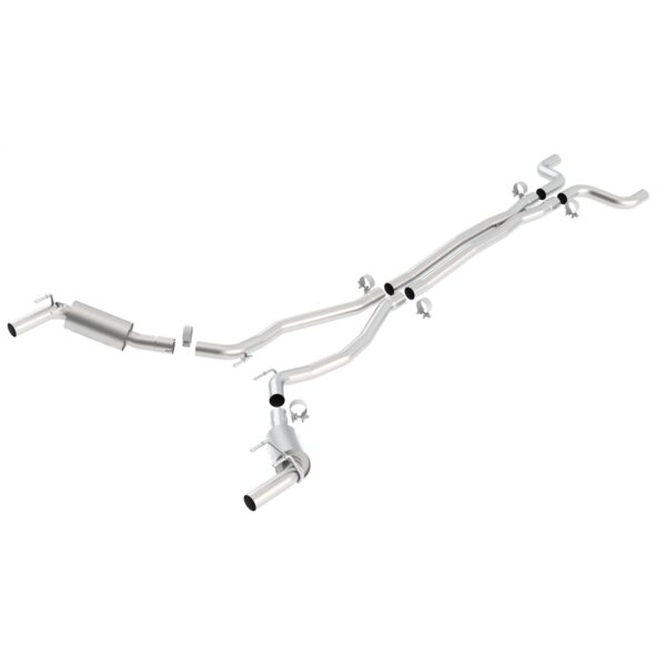 2010-2013 Chevrolet Camaro SS With Ground Effects Package Cat-Back Exhaust System S-Type