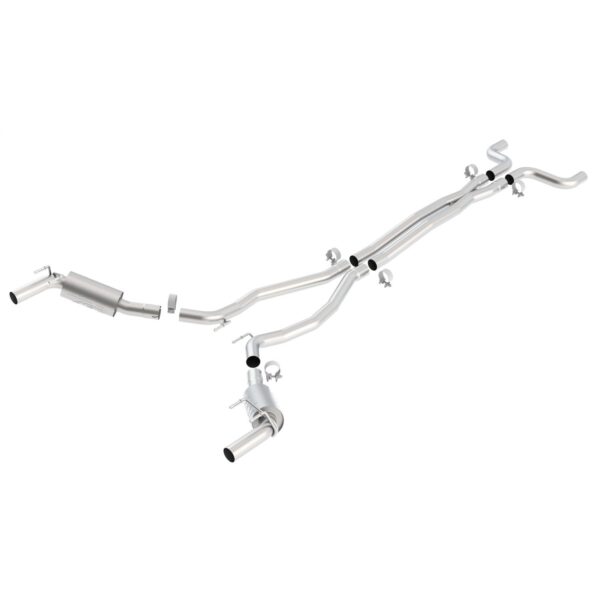 2010-2013 Chevrolet Camaro SS With Ground Effects Package Cat-Back Exhaust System ATAK