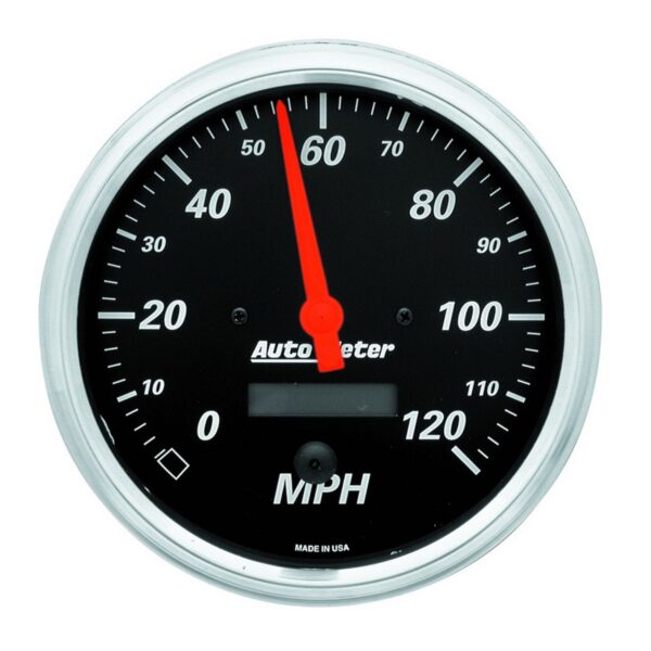2 PC. GAUGE KIT, 5 in. QUAD & SPEEDOMETER, 240-33 O, DESIGNER BLACK