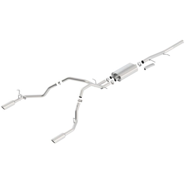 2009-2013 Chevrolet Silverado 1500/ GMC Sierra 1500 Cat-Back Exhaust System S-Type