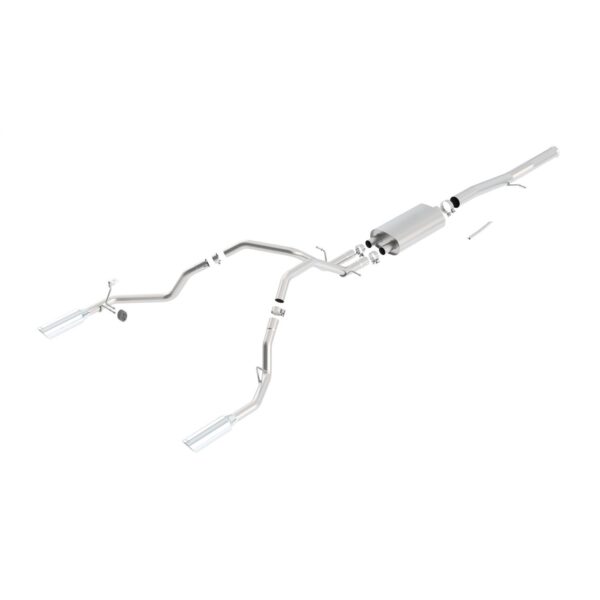 2011-2013 Chevrolet Silverado 1500/ GMC Sierra/ Sierra Denali 1500 Cat-Back Exhaust System S-Type