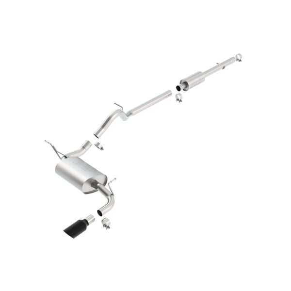 JKU Wrangler 4 door 2012-2018 Cat-Back Exhaust System Touring