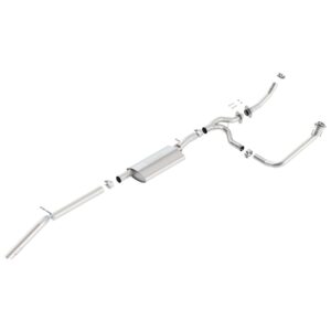 2012-2018 Jeep Wrangler JKU Cat-Back Exhaust System S-Type Climber