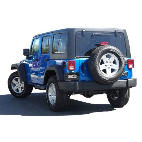 2012-2018 Jeep Wrangler JKU Cat-Back Exhaust System S-Type Climber