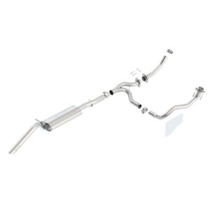 JK Wrangler 2 Door 2012-2018 Cat-Back Exhaust System S-Type Climber Design