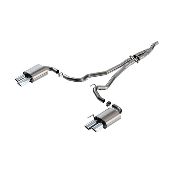 2024-2025 Ford Mustang EcoBoost Cat-Back Exhaust System ATAK Part # 140982