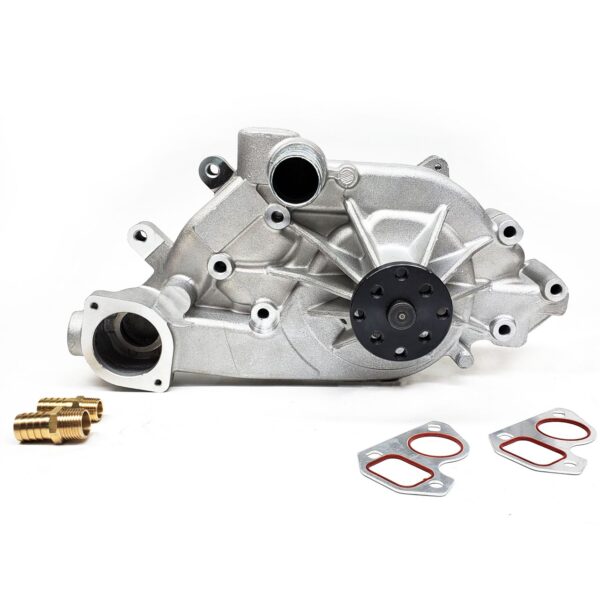 Water Pump, Aluminum, High Perf., Front Inlet