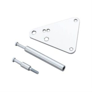 Small Block Ford Tensioner Bracket - AC & PS Elimination - Silver