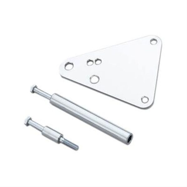 Small Block Ford Tensioner Bracket - AC & PS Elimination - Silver
