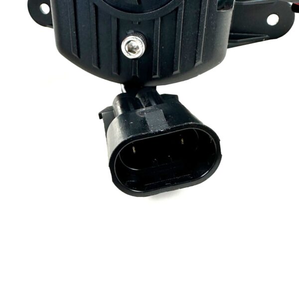 KC Hilites 4 in Gravity LED G4 - Single Light - SAE/ECE - 10W Fog Beam - for 07-09 Jeep JK
