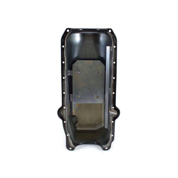 Canton 15-010TBLK Oil Pan Small Block Chevy Stock Appearing Crate Engine Pan