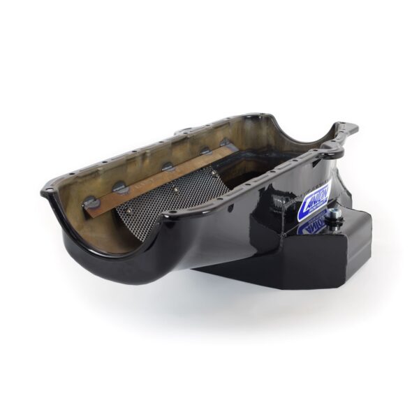 Canton 15-250BLK Oil Pan For Pre-1980 Small Block Chevy G Body Road Race Pan
