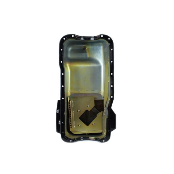 Canton 15-694BLK Oil Pan Ford 351W Fox Body Mustang Rear T Sump Road Race Pan