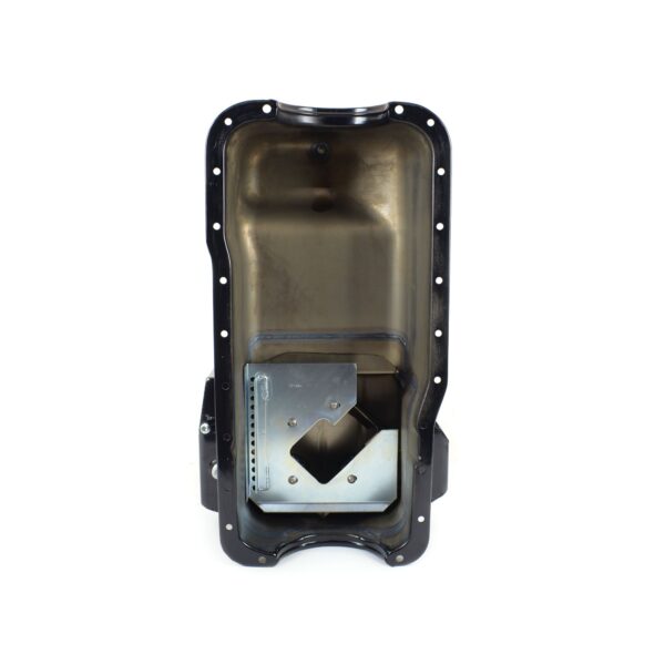 Canton 15-694SBLK Oil Pan For Ford 351W Rear T Sump Road Race Pan No Scraper