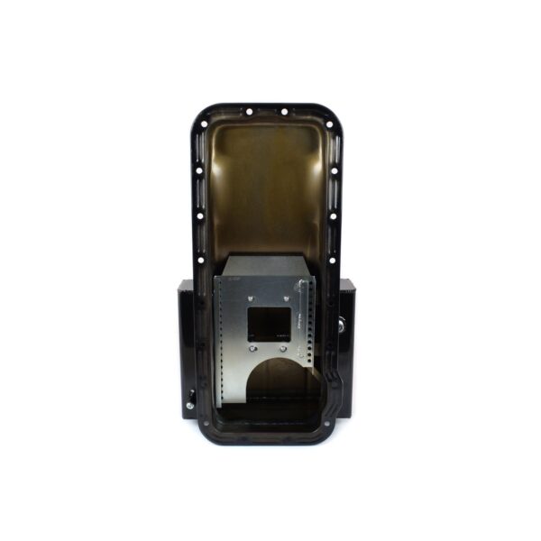 Canton 15-820BLK Oil Pan For Ford 332-428 FE Front T Sump Road Race Pan