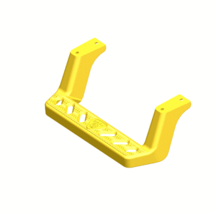 Carr - 150107-1 - Underbody Access Step - XP7 Safety Yellow Powder Coat - Single