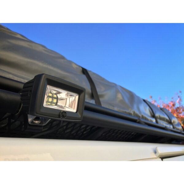 KC Hilites 2 in C-Series C2 LED - Single Light - Backup - 20W Flood Beam