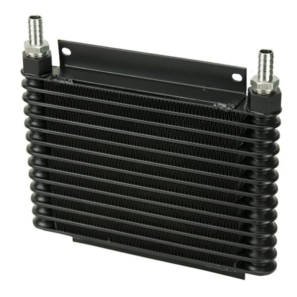13 Row Atomic-Cool Plate & Fin Replacement Oil Cooler, 1/2" Hose Barb