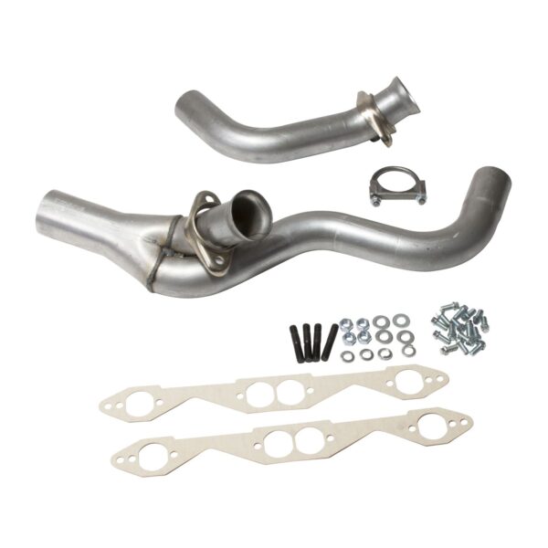 BBK GM LT-1 SINGLE CAT 1-5/8 SHORTY HEADERS (CERAMIC)