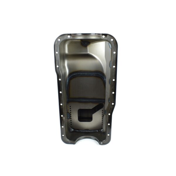 Canton 16-620 Oil Pan 302 Ford 66-77 Bronco Rear Sump Oil Pan Black Powder Coat
