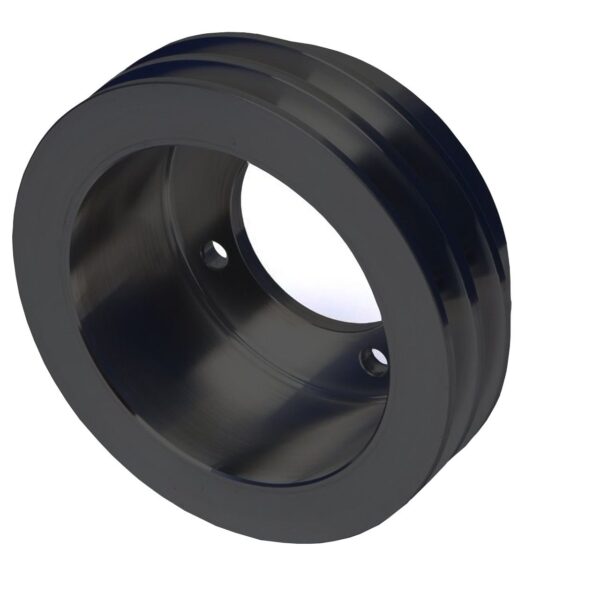 Oldsmobile V-Belt Crankshaft Pulley - Black(2V)
