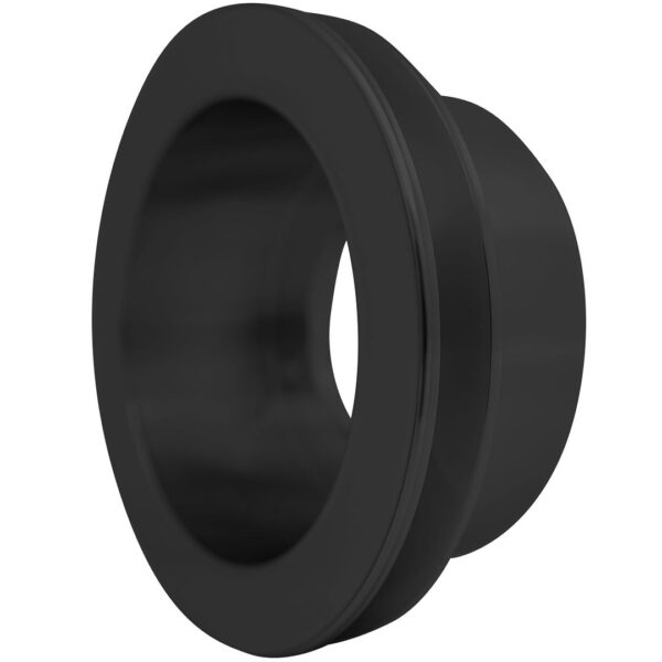 Small Block Ford V-Belt Crankshaft Pulley - 1V, 4 Bolt, Late - Black