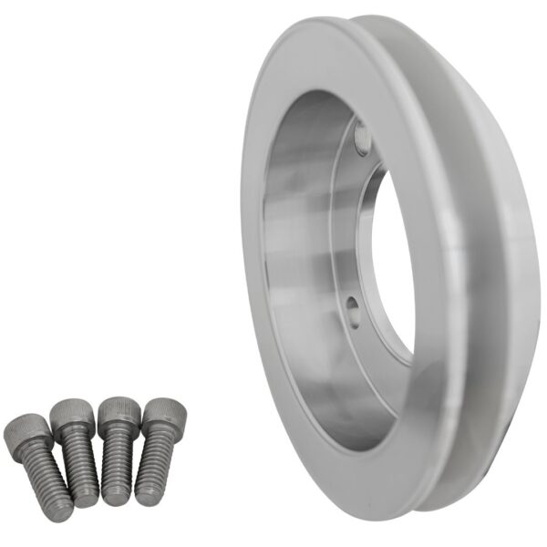 Small Block Ford 1V Crankshaft Pulley, 5.5" - 4 Bolt