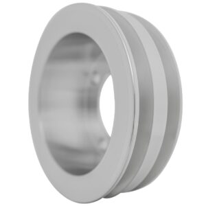 Small Block Ford V-Belt Crankshaft Pulley - 2V -4 Bolt - Late