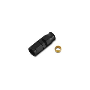 Tube to Female AN Adapter with Brass Olive Inserts, -8AN, Tube Size - 0.375"