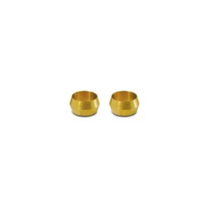 Pack of 2, Brass Olive Inserts; Size 5/8"