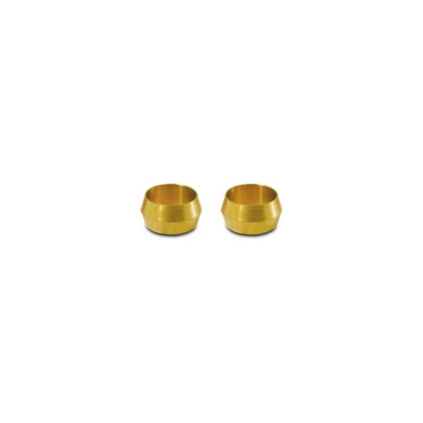 Pack of 2, Brass Olive Inserts; Size 5/8"