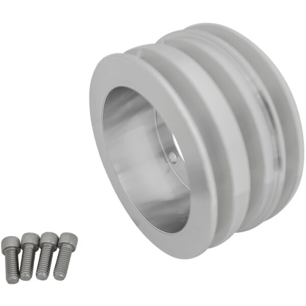 Small Block Ford Crankshaft Pulley - 2.5" - 3V - 4 Bolt - Late
