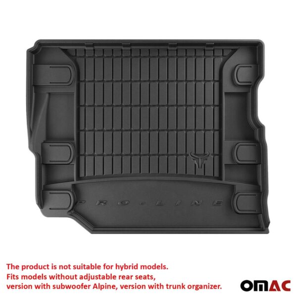 OMAC Premium Cargo Trunk Liner Black for Jeep Wrangler Unlimited JL 2018-2023