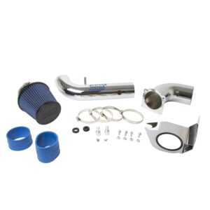 BBK 1994-1998 MUSTANG 3.8L V6 COLD AIR INTAKE (Powder Coated Chrome)
