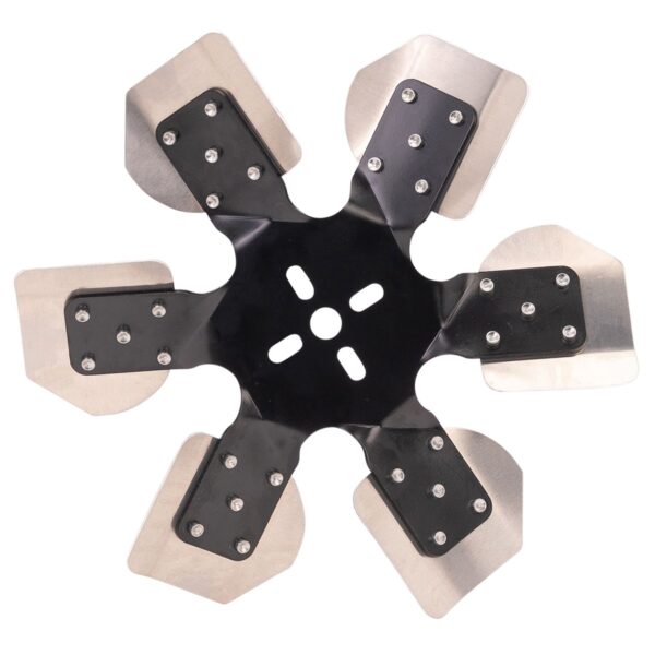 13" Standard Rotation Rigid Race Fan, Aluminum Blade