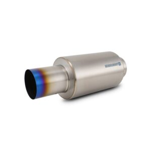 Muffler with Straight Cut Burnt Tip, 4.00" Inlet