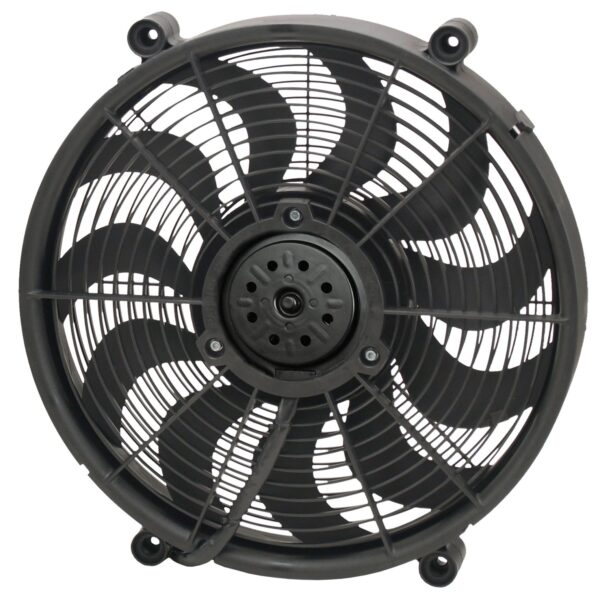 17" High Output Single RAD Pusher/Puller Fan with Standard Mount Kit