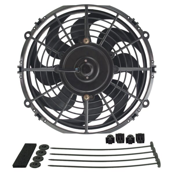 10" Dyno-Cool Curved Blade Electric Fan