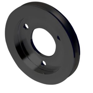 Ford FE V-Belt Crankshaft Pulley - 1V - Black