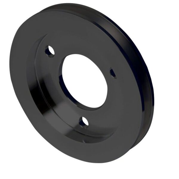 Ford FE V-Belt Crankshaft Pulley - 1V - Black