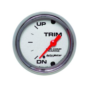 2-1/16 in. TRIM LEVEL, UP/DOWN, MARINE CHROME ULTRA-LITE