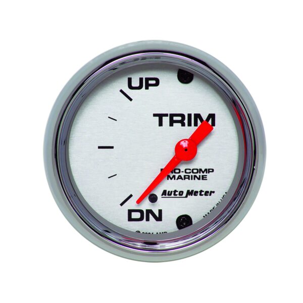 2-1/16 in. TRIM LEVEL, UP/DOWN, MARINE CHROME ULTRA-LITE