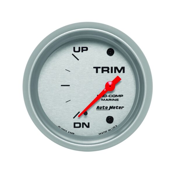 2-5/8 in. TRIM LEVEL, UP/DOWN, MARINE SILVER ULTRA-LITE